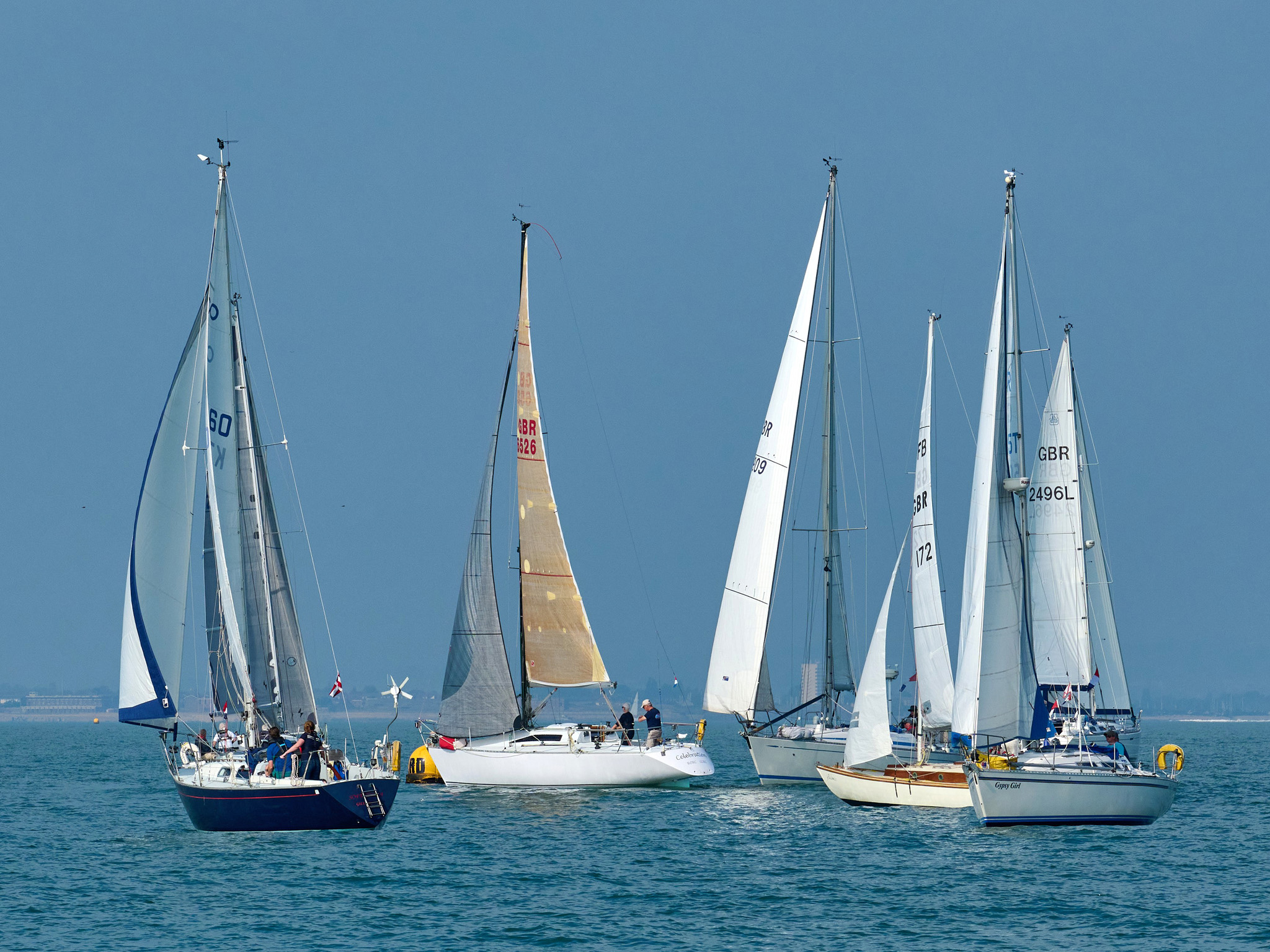 Chichester Yacht Race Start